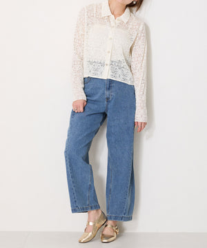 柔らかストラップフラットパンプス/52104