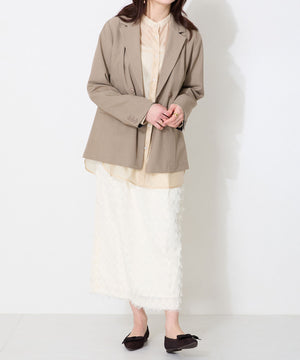 ラメニットリボンパンプス/52106