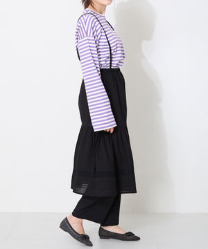 ラメニットリボンパンプス/52106