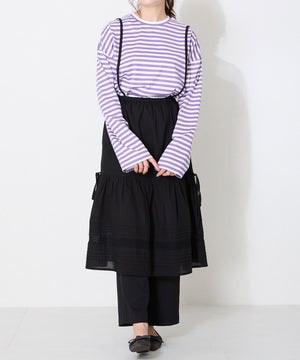 ラメニットリボンパンプス/52106