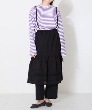 ラメニットリボンパンプス/52106