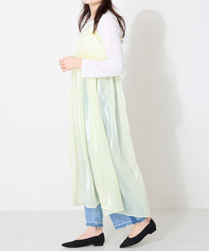 軽量シアーニットパンプス/52108