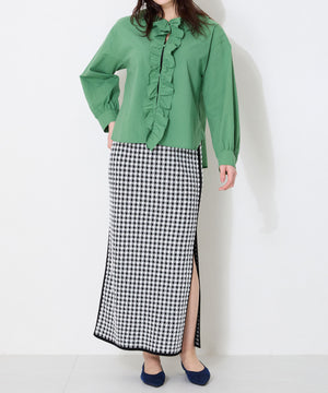 軽量シアーニットパンプス/52108