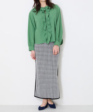 軽量シアーニットパンプス/52108