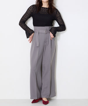 軽量シアーニットパンプス/52108