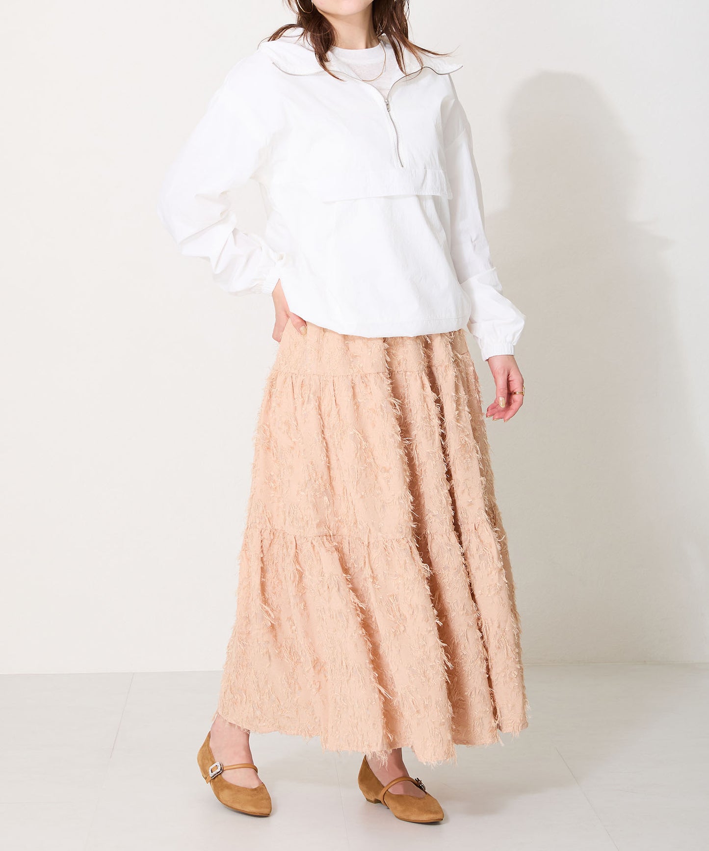 ビジューバックルストラップパンプス/52109