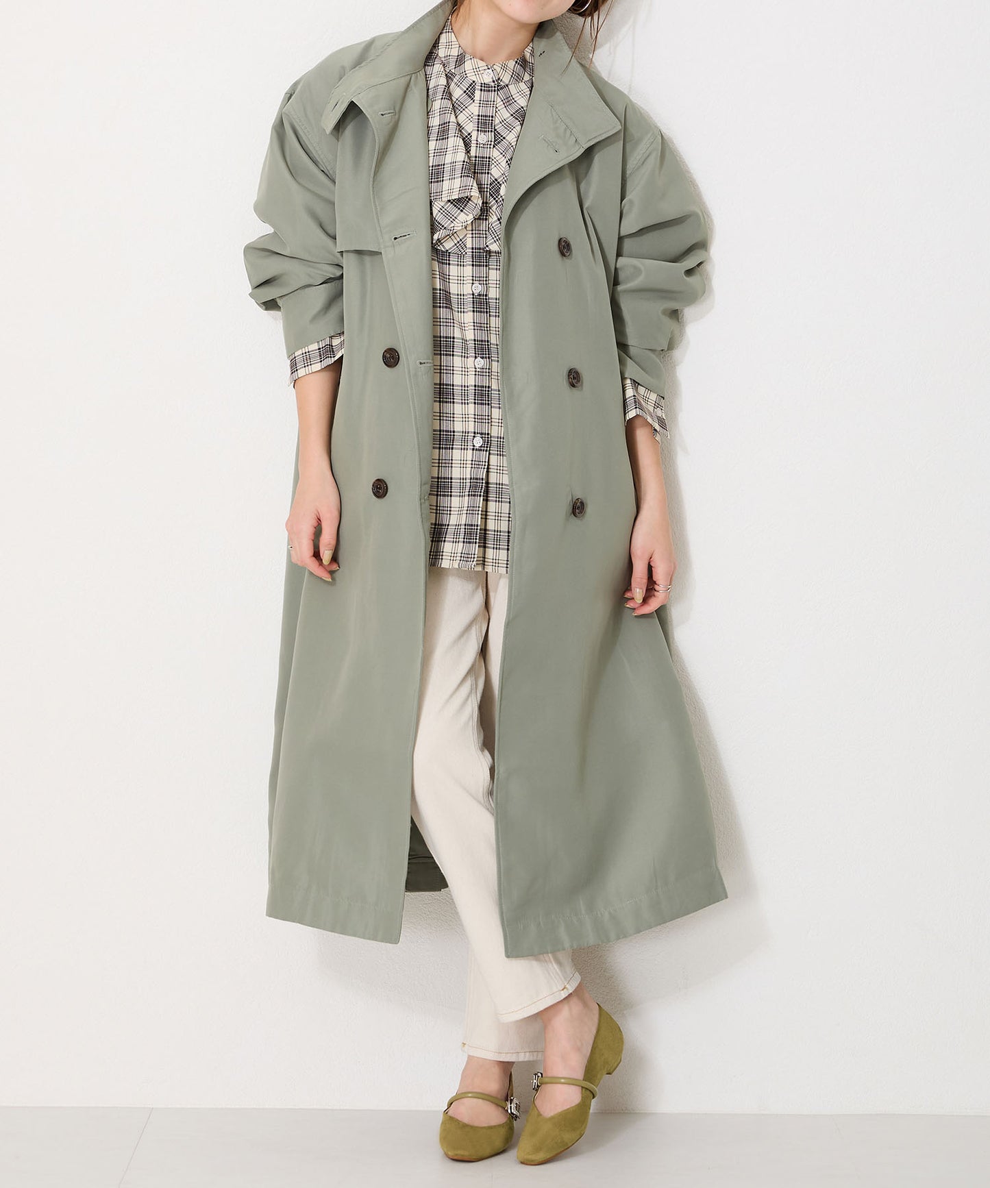 ビジューバックルストラップパンプス/52109