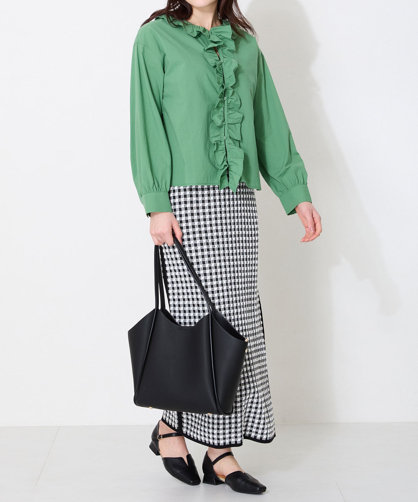 スリットセパレートパンプス/52110