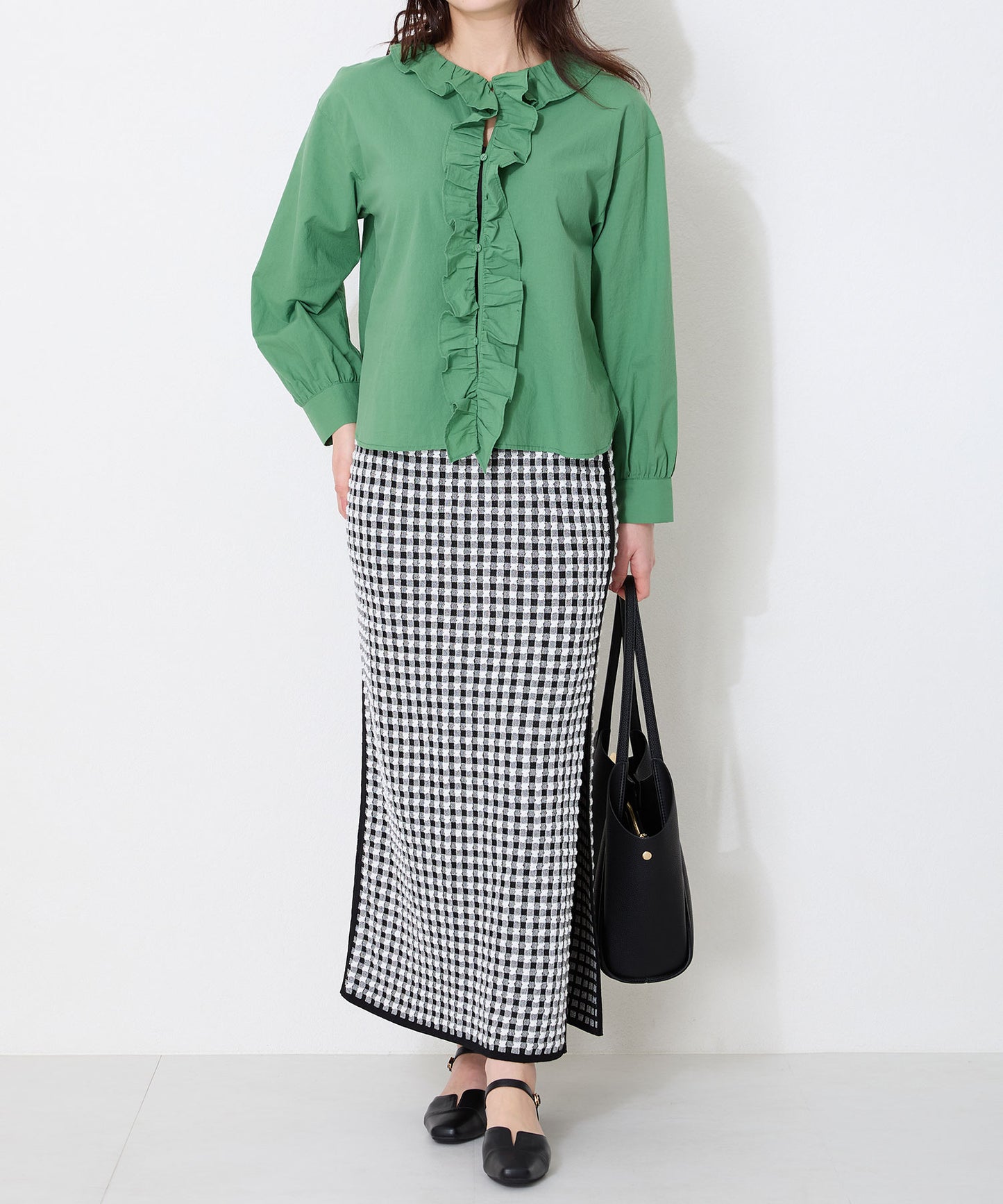 スリットセパレートパンプス/52110