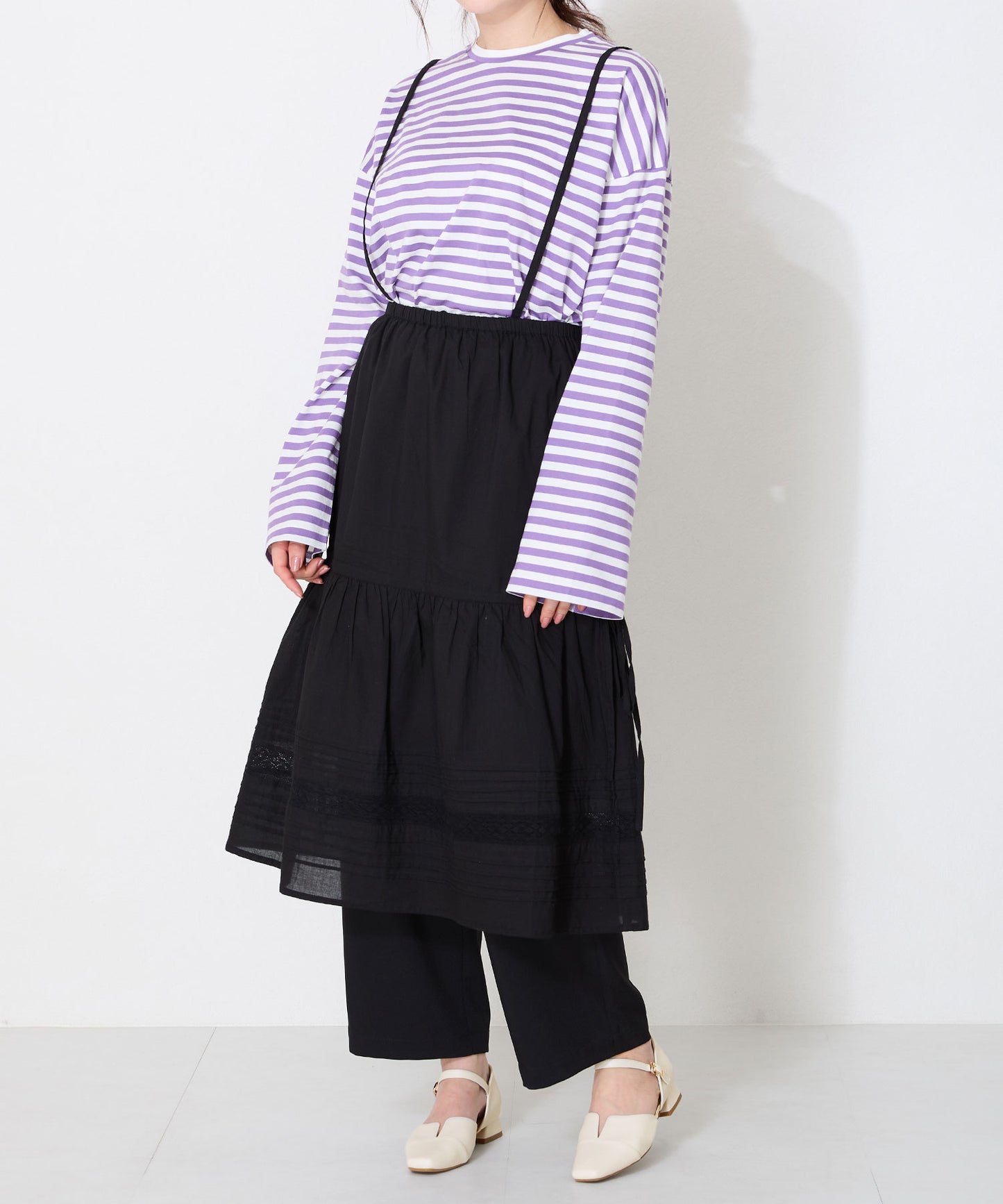 スリットセパレートパンプス/52110