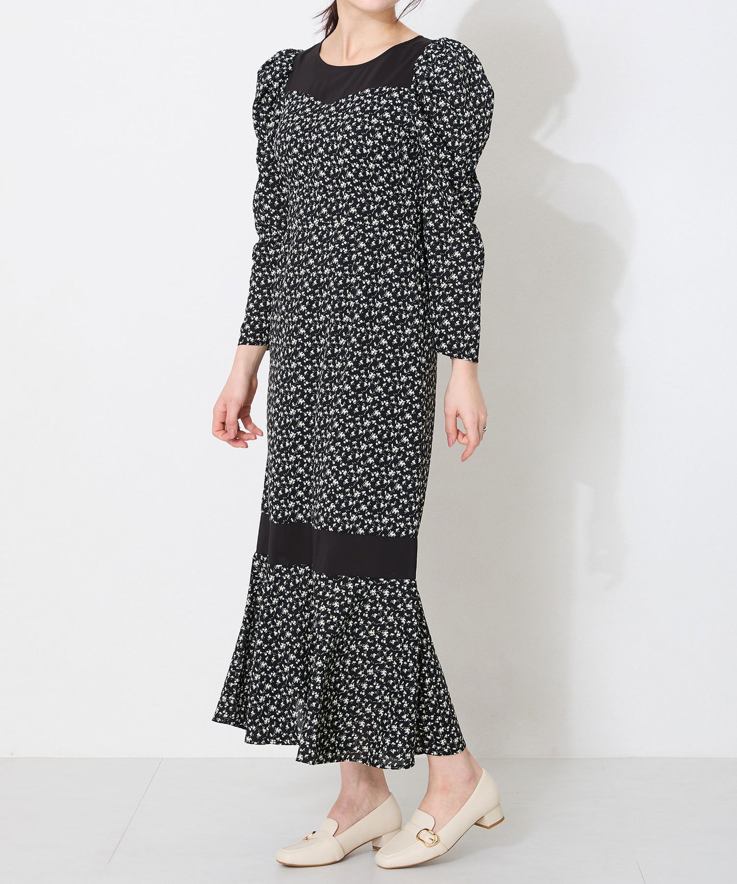 バックルベルトヒールローファー/52113