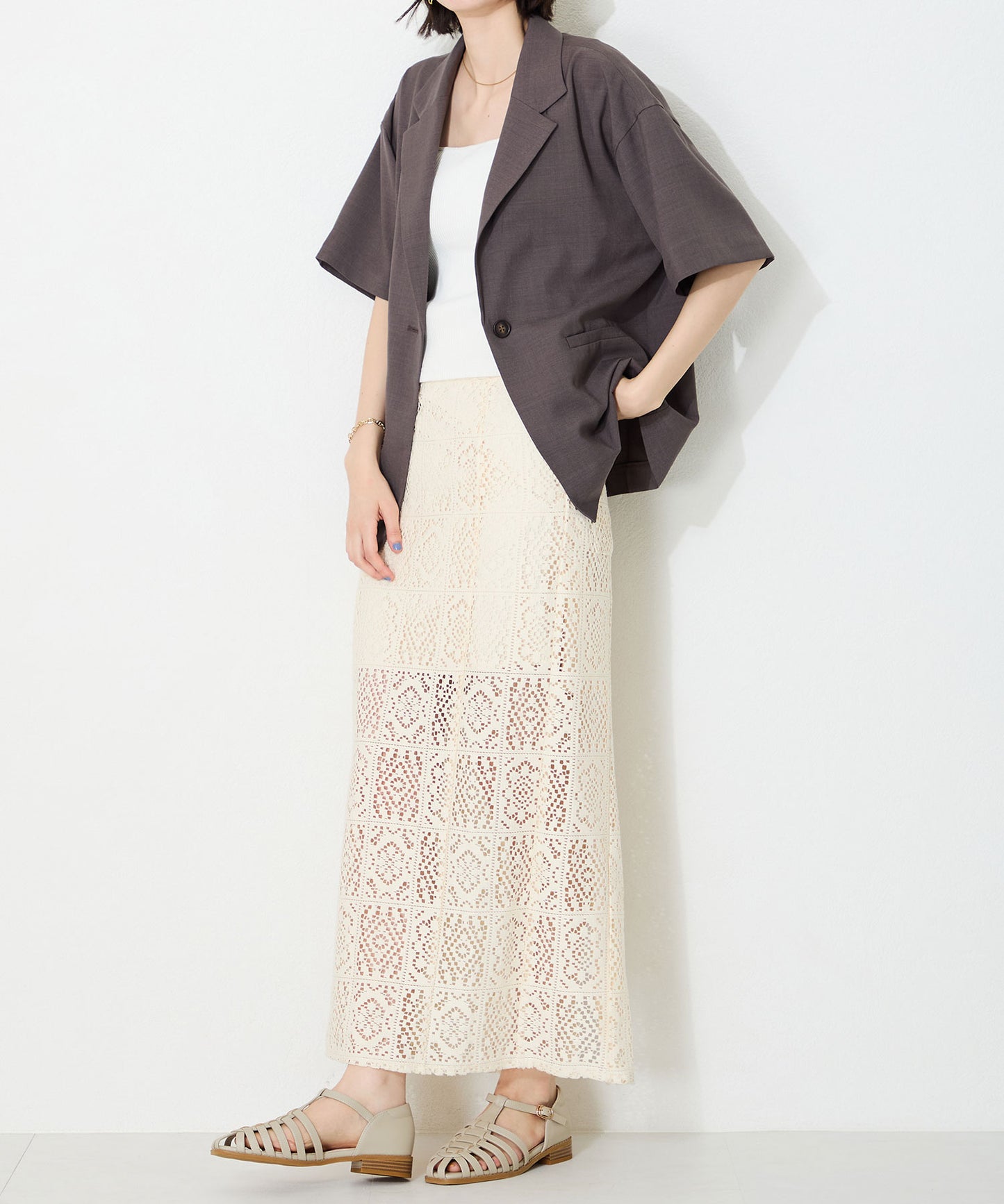 ナローストラップグルカシューズ/52114