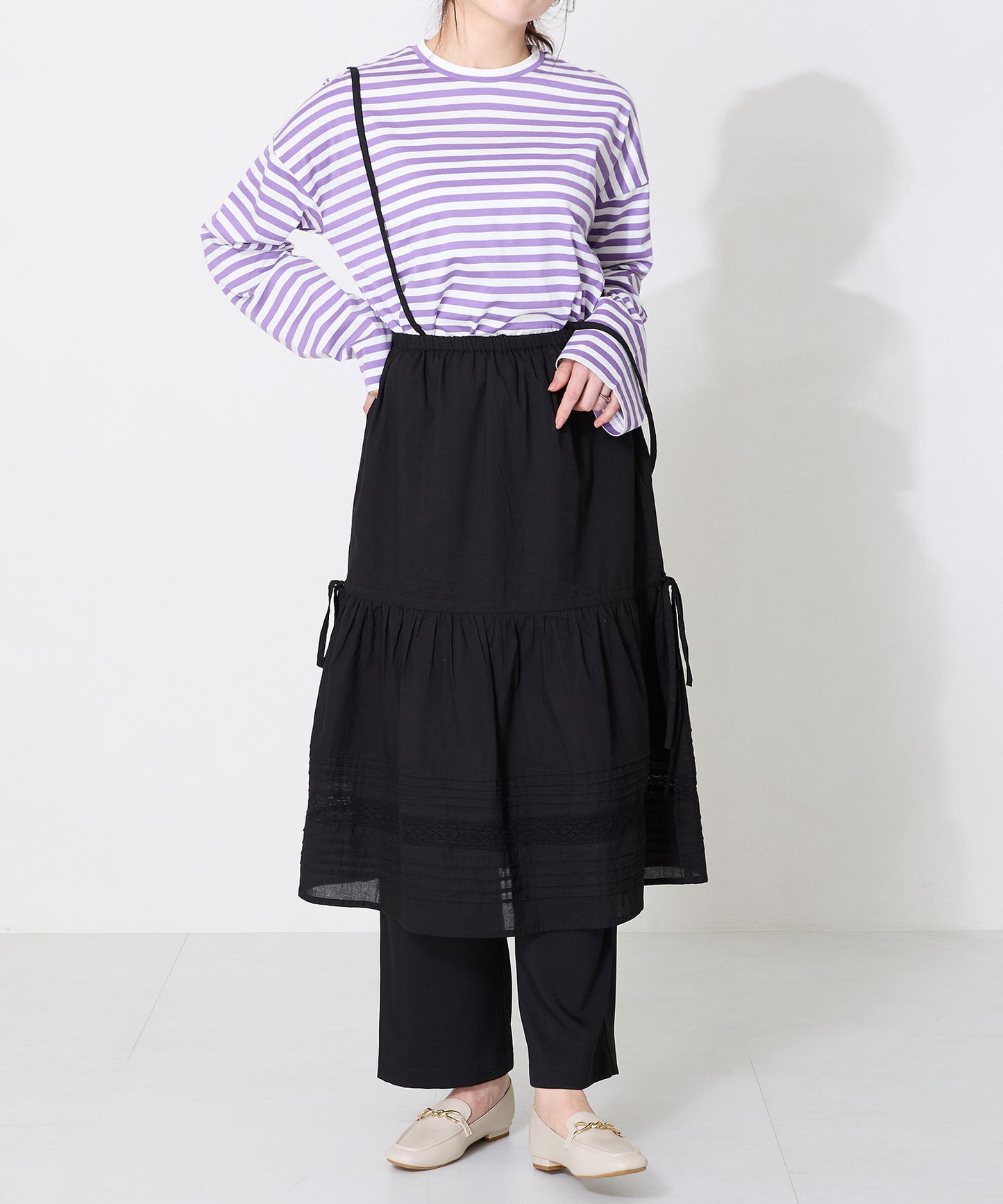 ねじりチェーンモチーフローファー/52116