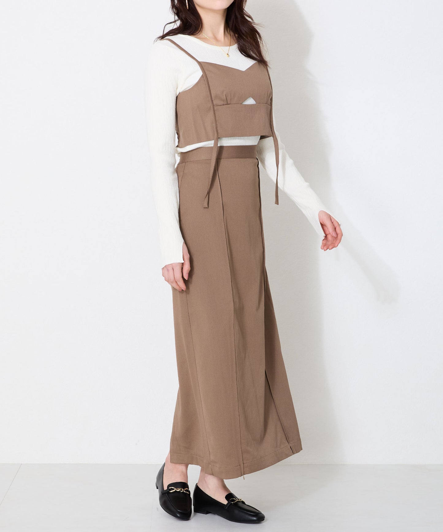 ねじりチェーンモチーフローファー/52116