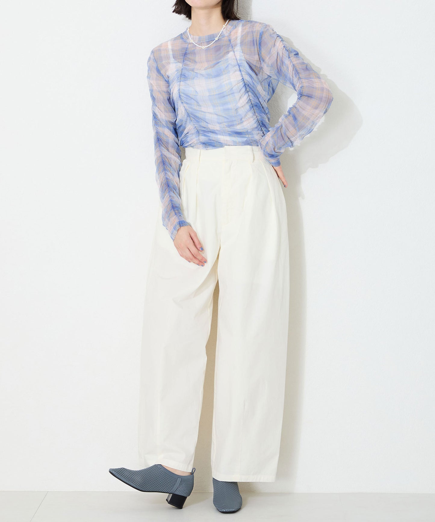 メッシュニットヒールシューティー/52117