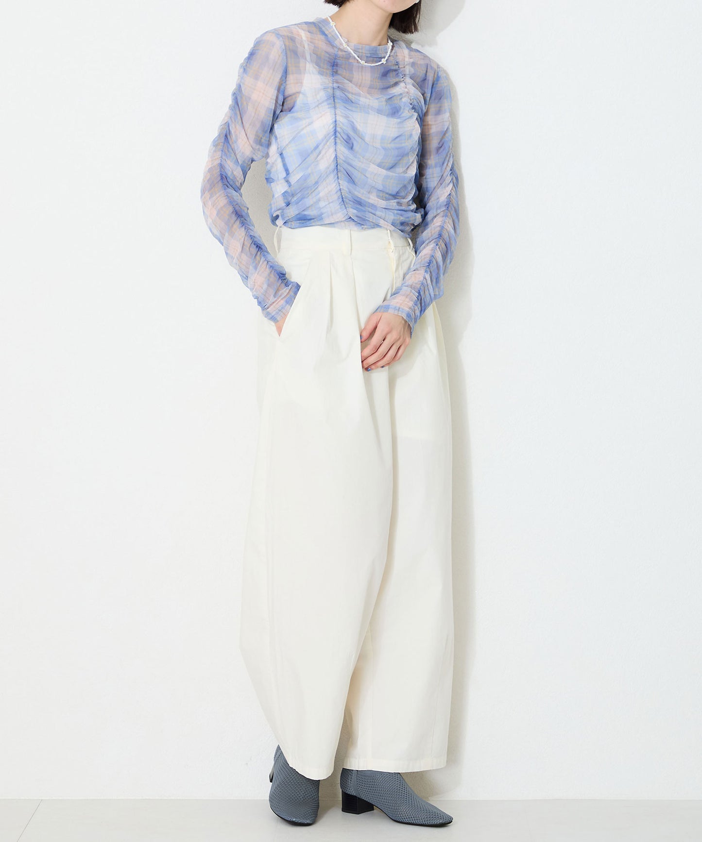 メッシュニットヒールシューティー/52117