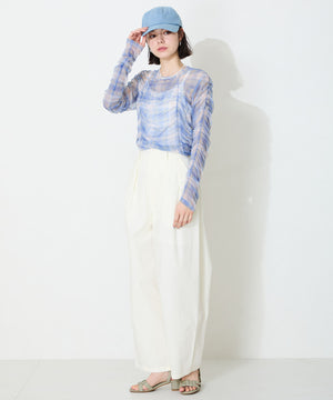 【WEB先行予約/5月中旬発売予定】編み込みヒールサンダル/52203