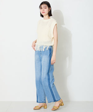 【WEB先行予約/5月中旬発売予定】編み込みヒールサンダル/52203