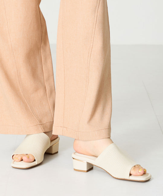 ニットミュールサンダル/52207