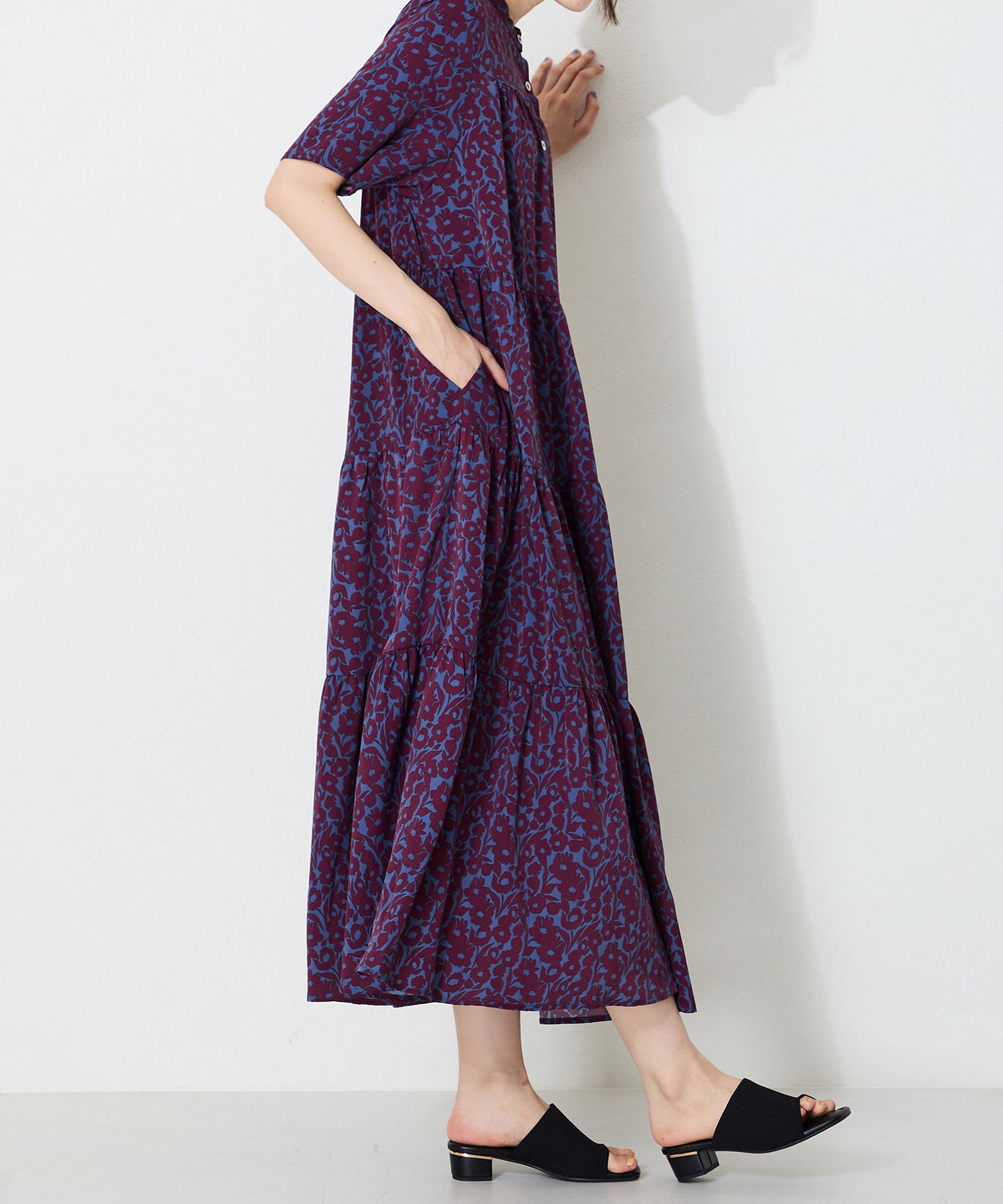 ニットミュールサンダル/52207