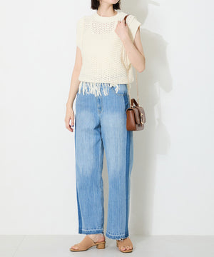 ニットミュールサンダル/52207