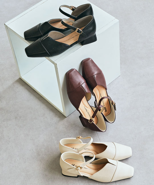 スリットセパレートパンプス/52310