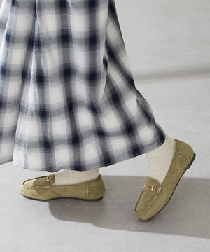 【WEB先行予約/11月上旬発売予定】ビットモチーフ付きファーモカシン/52318