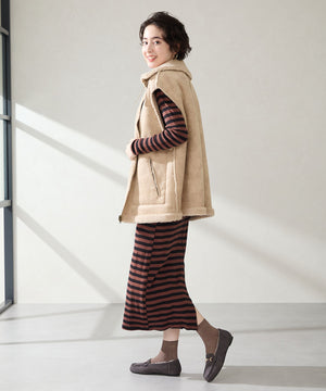 【WEB先行予約/11月上旬発売予定】ビットモチーフ付きファーモカシン/52318