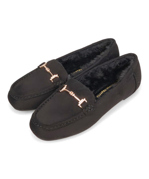 【WEB先行予約/11月上旬発売予定】ビットモチーフ付きファーモカシン/52318