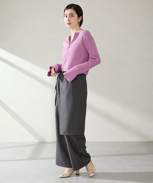 変形モチーフソフトエナメルパンプス/52319