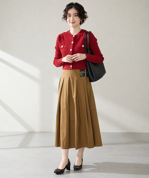 変形モチーフソフトエナメルパンプス/52319