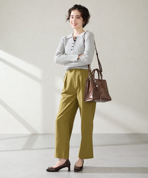 変形モチーフソフトエナメルパンプス/52319