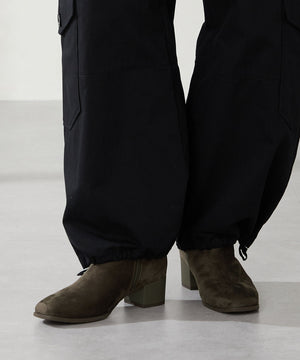 【WEB先行予約/11月中旬発売予定】サイドベルトパーツスエードブーツ/52404