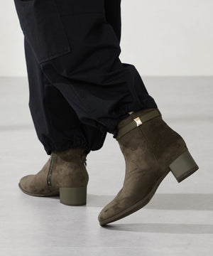 【WEB先行予約/11月中旬発売予定】サイドベルトパーツスエードブーツ/52404