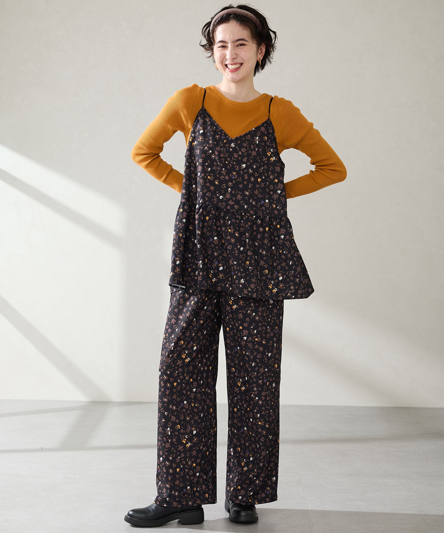 カタログ掲載アイテム】リブニットバックジップブーツ/52407