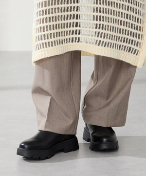 タンクソールラウンドショートブーツ/52409