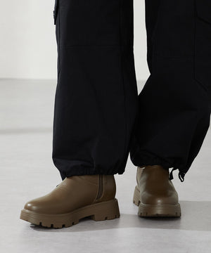 タンクソールラウンドショートブーツ/52409