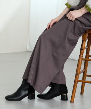 【WEB先行予約/11月下旬発売予定】コーデュロイコンビショートブーツ/52410