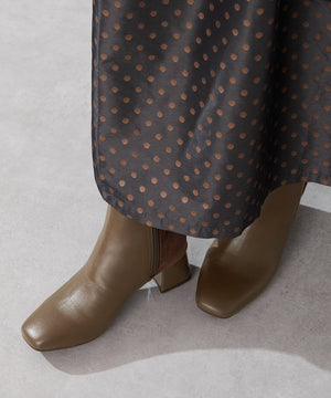 【WEB先行予約/11月下旬発売予定】コーデュロイコンビショートブーツ/52410