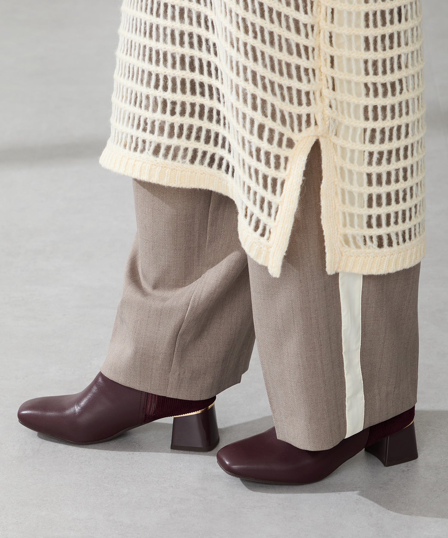 オリエンタルトラフィック（ORiental TRaffic）/【25秋冬新作】コーデュロイコンビショートブーツ/52410 コーデュロイコンビショートブーツ/52410 – ORIENTALTRAFFIC