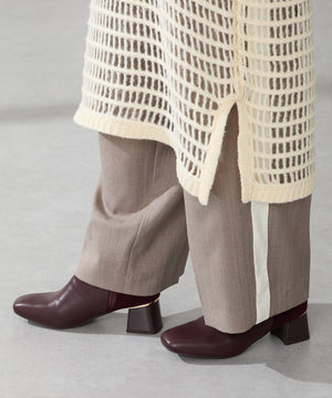 【WEB先行予約/11月下旬発売予定】コーデュロイコンビショートブーツ/52410