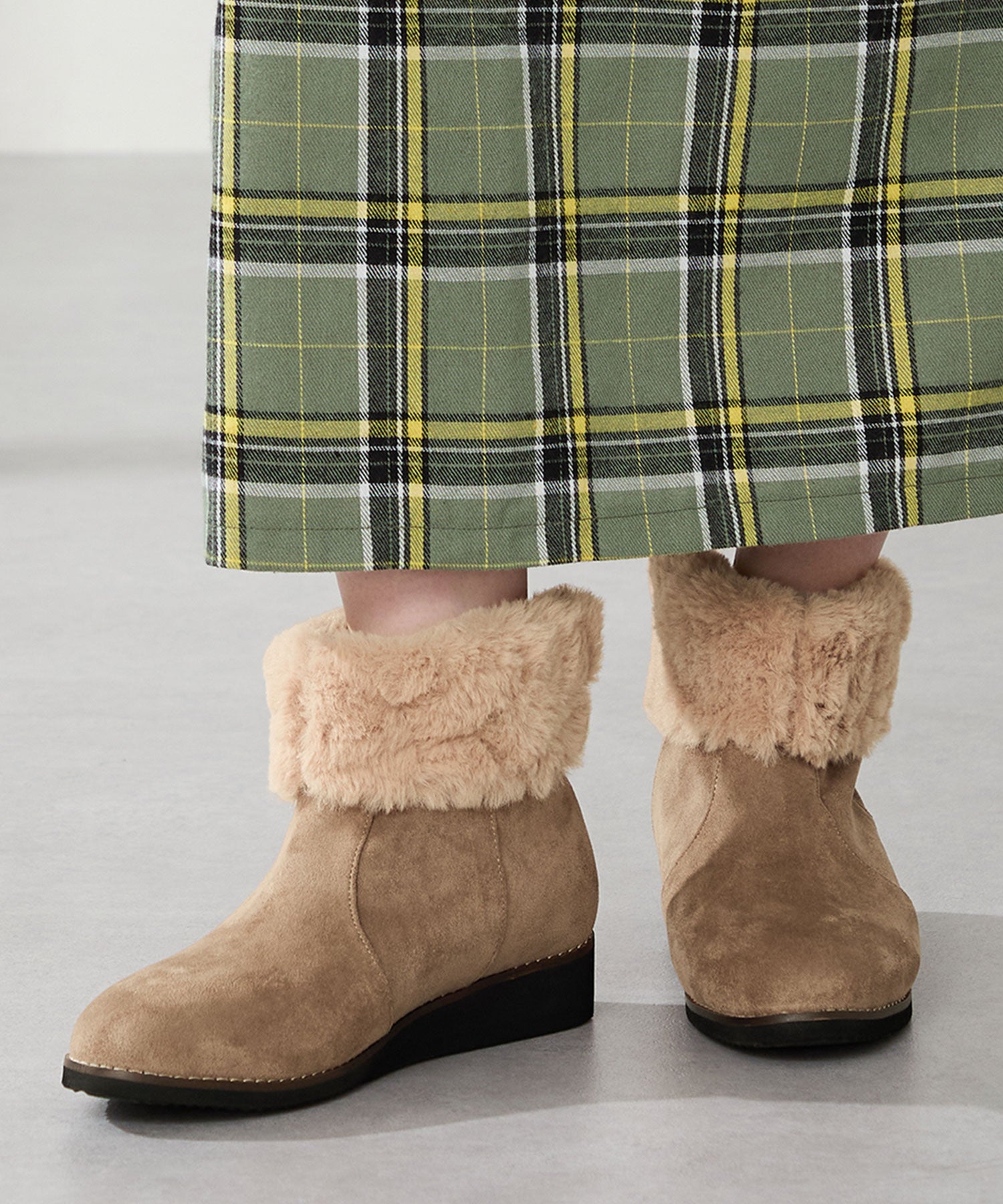 VICINIヴィッチーニイタリアインポート/フラットファーブーツ黒37 たっぷりファーウエッジソールブーツ/52411 – ORIENTALTRAFFIC