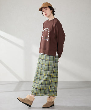 たっぷりファーウエッジソールブーツ/52411