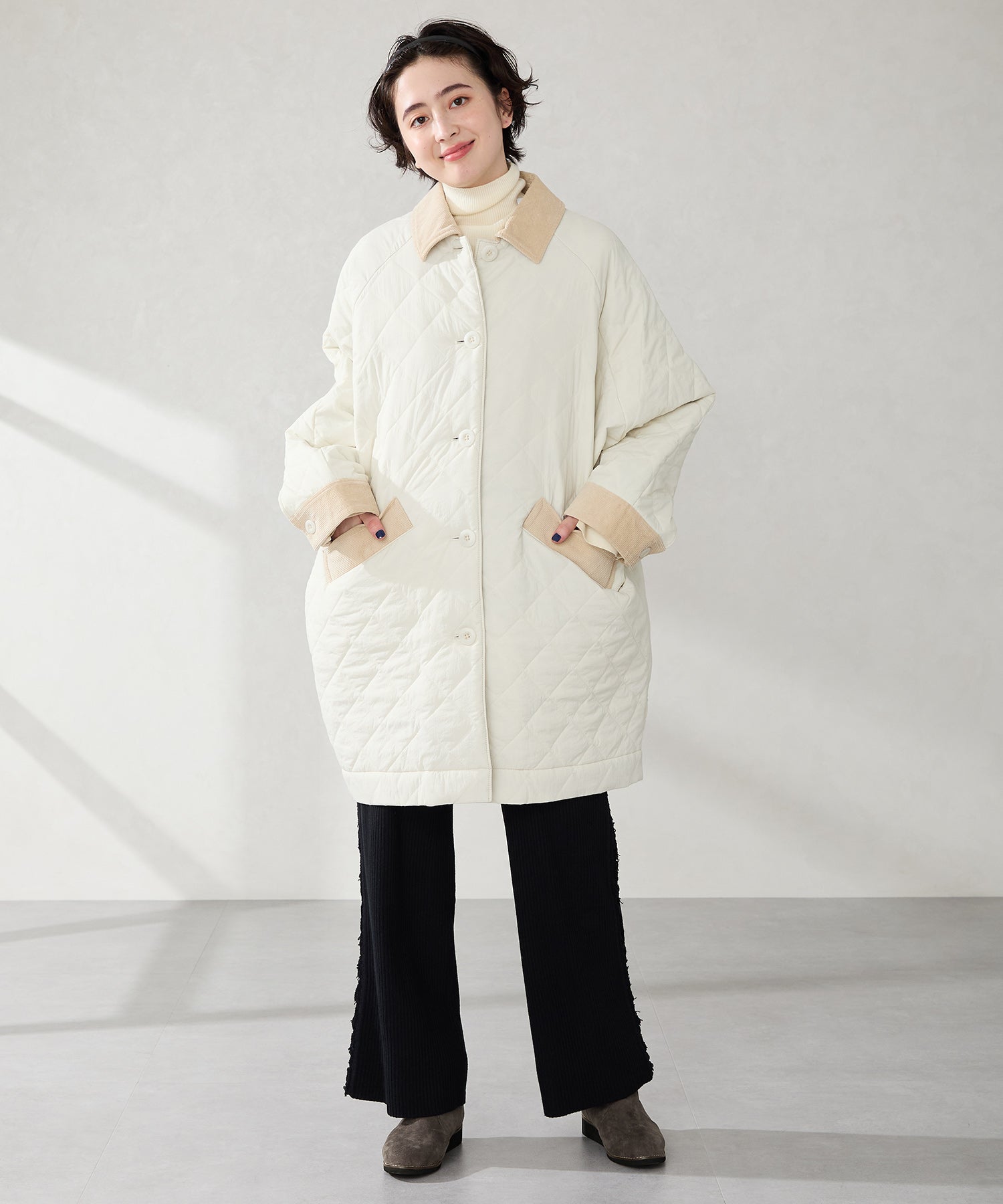 たっぷりファーウエッジソールブーツ/52411 – ORIENTALTRAFFIC