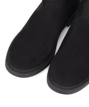 サイドジップスエードショートブーツ/52412