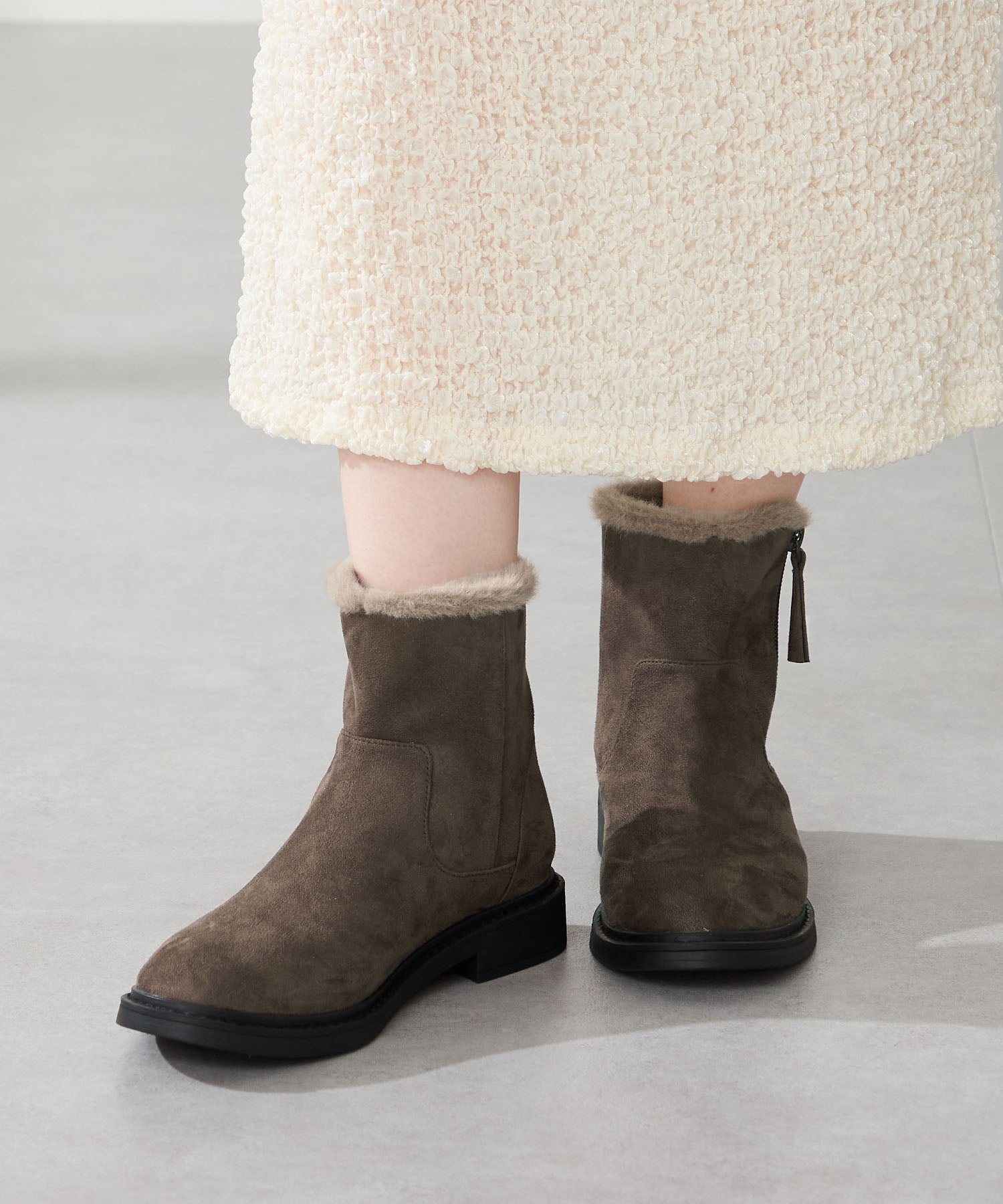 サイドジップスエードショートブーツ/52412 – ORIENTALTRAFFIC