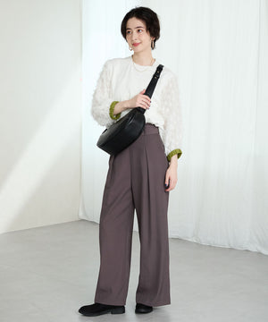 サイドジップスエードショートブーツ/52412