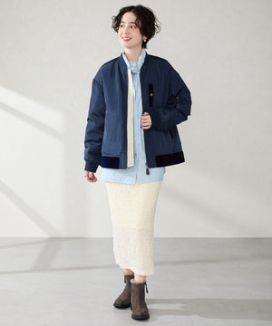 サイドジップスエードショートブーツ/52412