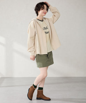 サイドジップスエードショートブーツ/52412