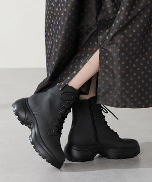 【WEB先行予約/11月下旬発売予定】ボリュームソールレースアップブーツ/52413